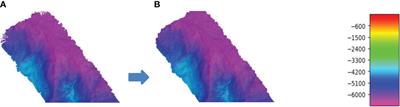 Toward the development of smart capabilities for understanding seafloor stretching morphology and biogeographic patterns via DenseNet from high-resolution multibeam bathymetric surveys for underwater vehicles